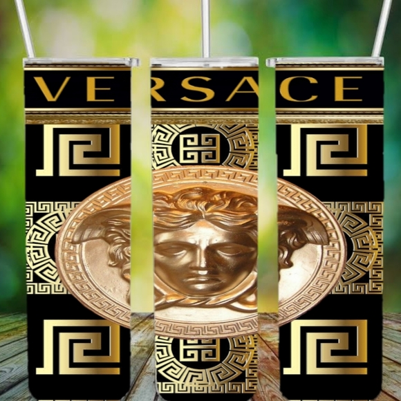 Medusa gold tumbler - Picture 3 of 3